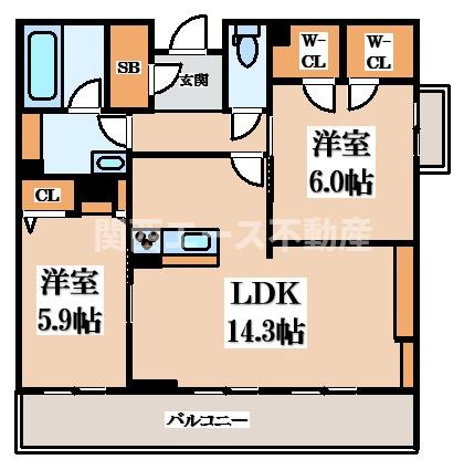【間取り】 | シャーメゾンヴァンヴェール