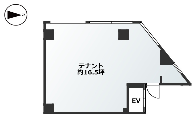 新近江ビルの間取り
