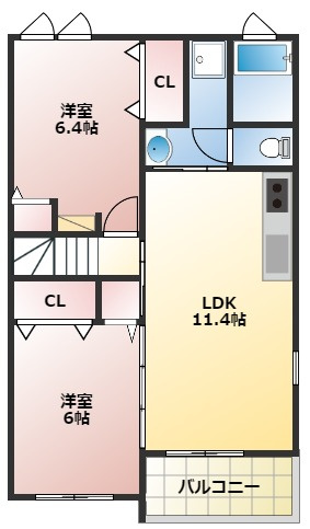 【間取り】 | ユトリロ緑ヶ丘Ⅱ