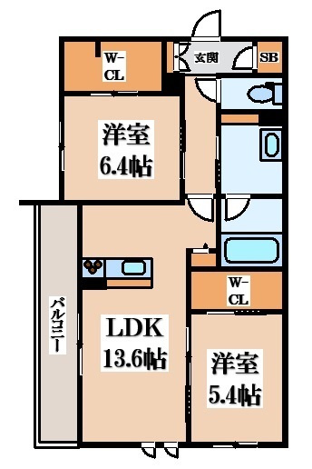 【間取り】 | シャーメゾンレフィシア