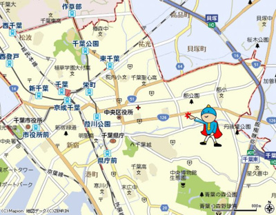 【地図】 | 都町小川マンション | 案　内　図