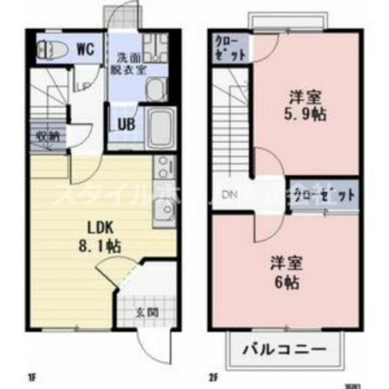 【間取り】 | ハートブランシェ　A | 使いやすい間取りです。