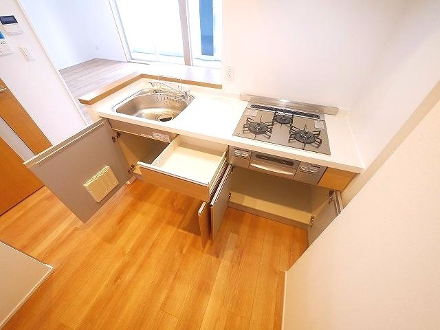 K-TERRACE学研奈良登美ヶ丘　北のキッチン|キッチンでお料理をお楽しみください