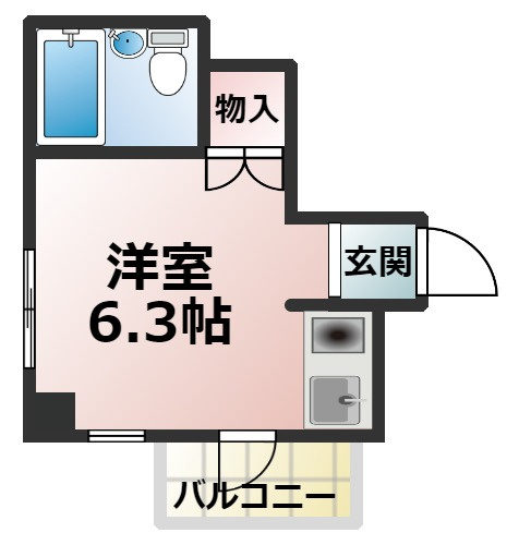 【間取り】 | ユニーブル新大阪