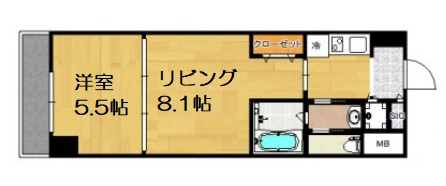 【間取り】 | ル・パピヨンBC