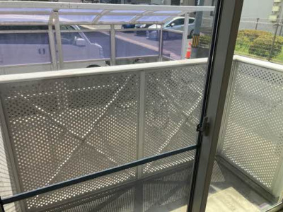 【バルコニー】 | メゾングレイス | バルコニー付きです