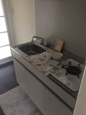 【キッチン】 | メゾングレイス | 掃除のしやすキッチンです