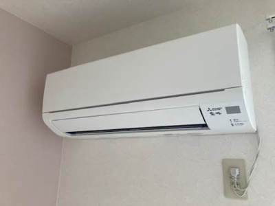 【設備】 | メゾングレイス | エアコンです
