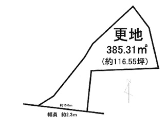 【土地図】 | 野洲市上屋　売土地