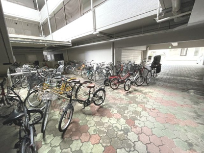 【その他共用部分】 | 北淀宝ハイツベゴニア | 駐輪場です