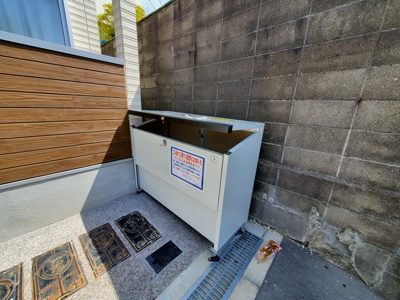 【その他共用部分】 | Ball Park Terrace 下新庄 | 敷地内ごみ置き場です。