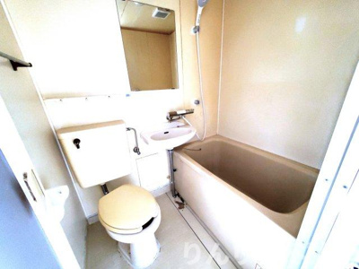 【浴室】 | ハイツ万代5 | きれいなお風呂です