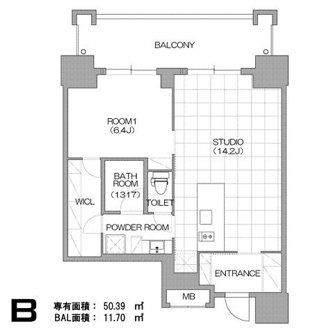 【間取り】 | リバーサイドタワー中之島