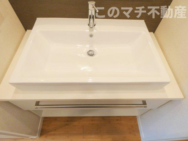 【独立洗面台】 | カルム吉塚(※弊社管理物件) | 別号室の写真になります。現況優先。
