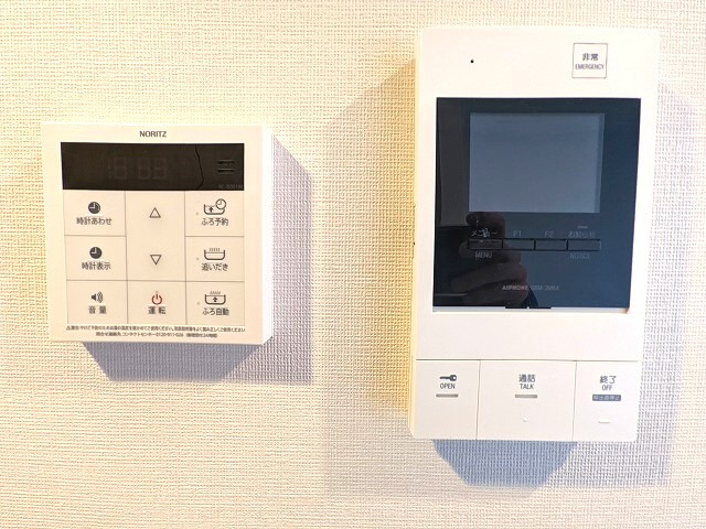 パークフラッツ蔵前の設備|ハンズフリーのTVモニター付きインターホンセキュリティです