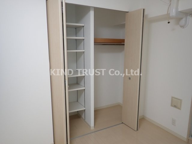 willDo南森町の収納|大きなスペースがあり、収納には困りません