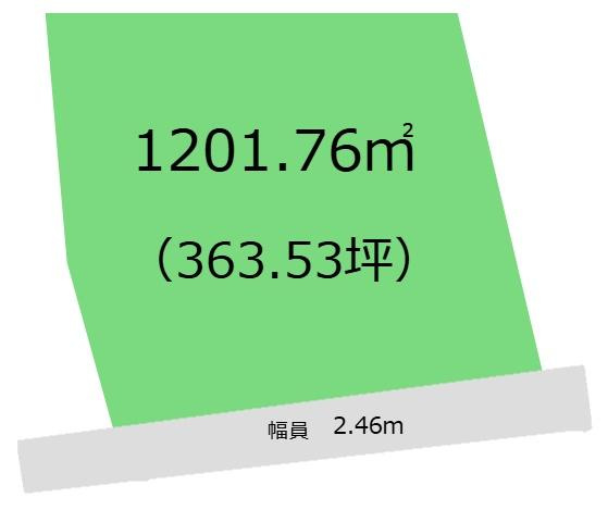 海草郡紀美野町下佐々　土地の土地図|土地面積1544.76平米