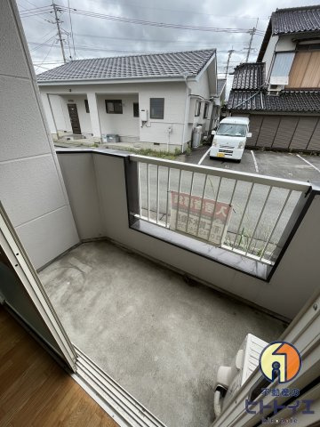 レジデンス陽明　C棟のバルコニー|バルコニー付きです