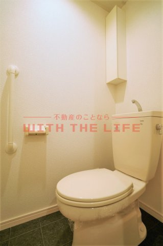 アセット【10,000円キャッシュバック対象物件】のトイレ|コンパクトで使いやすいトイレです