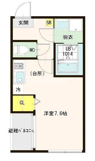 【間取り】 | ハーモニーテラス中宮