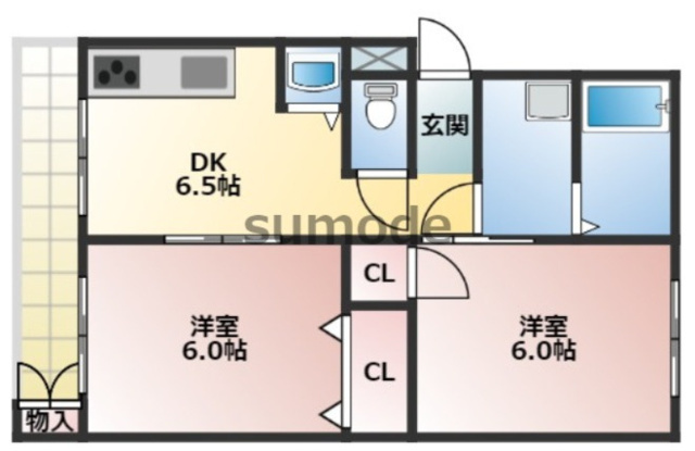 【間取り】 | ハコス摂