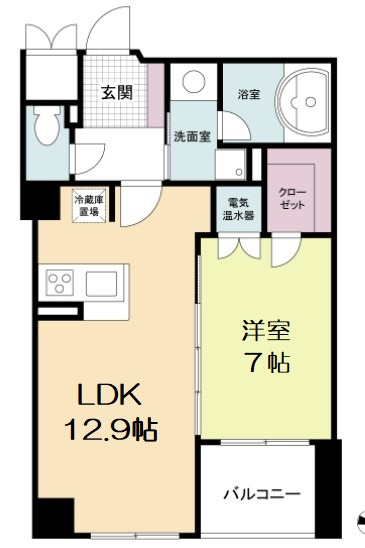 【間取り】 | グレンパーク梅田北