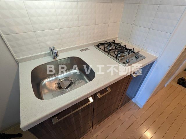 エスリード大阪城公園　BRAVI不動産のキッチン|【エスリード大阪城公園】使いやすいキッチンです