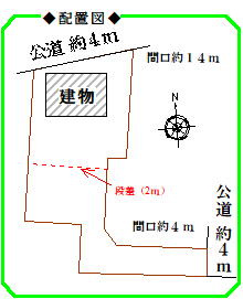 【区画図】 | 知多郡武豊町字楠　中古戸建