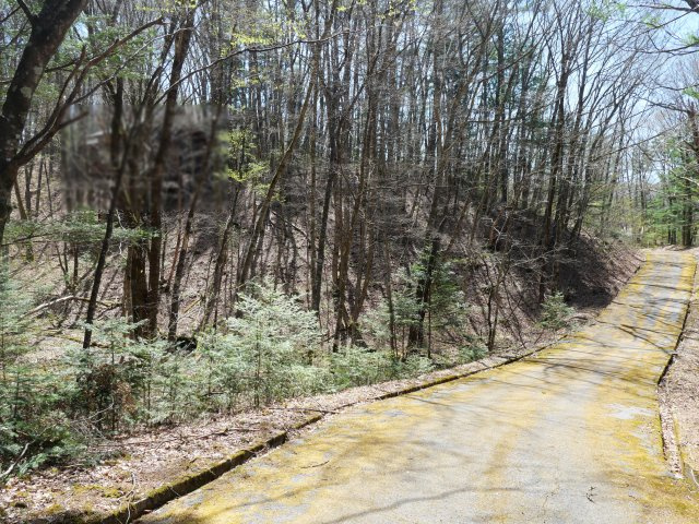 オリンポス三岳⑤の前面道路含む現地写真