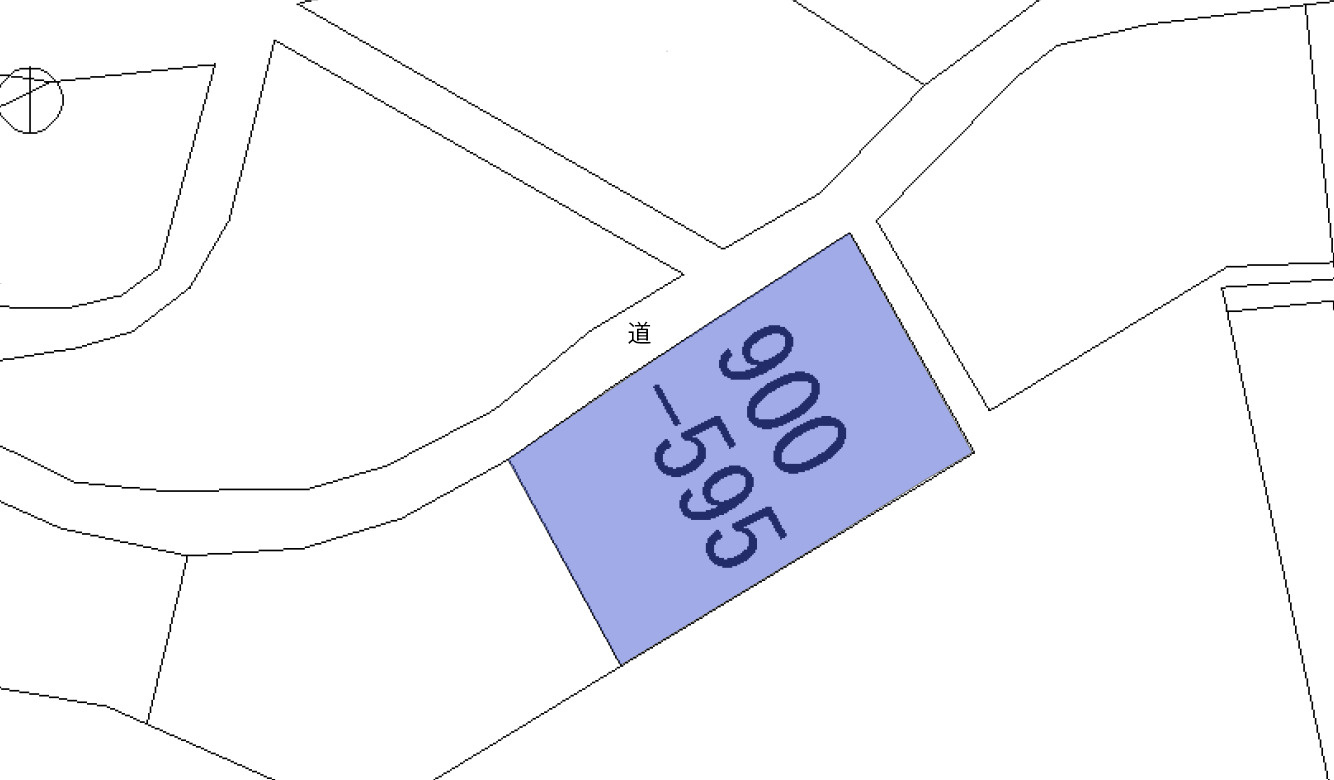オリンポス三岳⑥の土地図