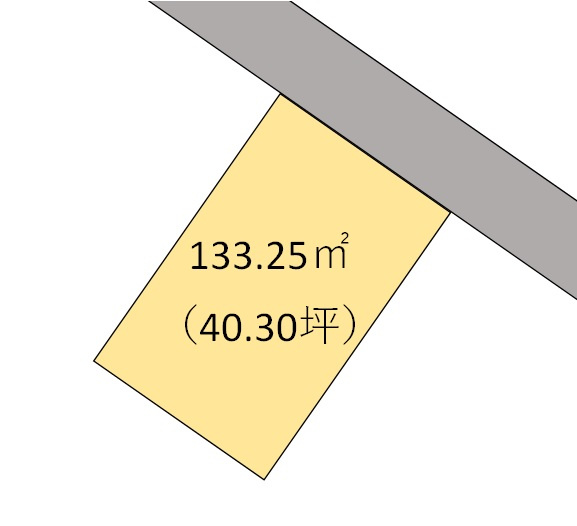 和歌山市和歌浦東2丁目・土地・125132の区画図