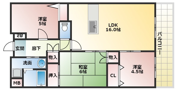 【間取り】 | サンウエスト