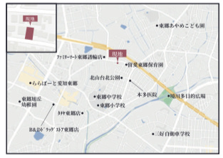 【地図】 | 東郷町北山台3期 仲介手数料無料 | 新築一戸建ての事ならマックスバリュで住まい相談エムワイホームにお任せください。