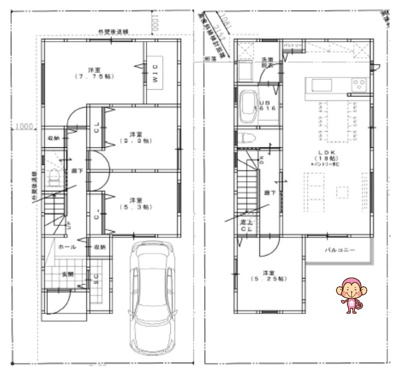 【参考プラン】 | 高槻市安岡寺町3丁目　売土地