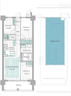 【間取り】 | 【ダイアパレス八事柏木町】★仲介手数料無料★（陽明小学校・汐路中学校）