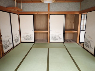 【和室】 | 黒石市錦町中古住宅