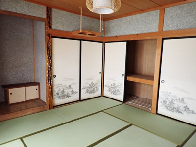 【和室】 | 黒石市錦町中古住宅