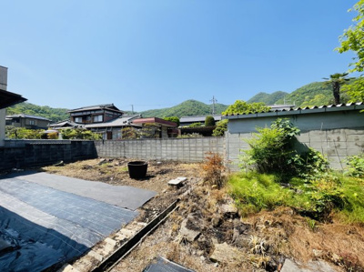 【外観】 | たつの市揖西町小神／中古戸建 | 建物北側です。