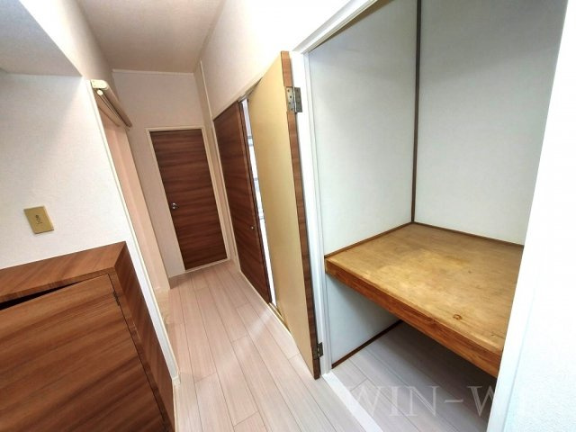 平川ガーデンハイツの収納