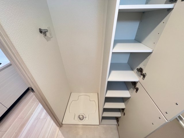 S-RESIDENCE難波大国町Deuxの洗面所