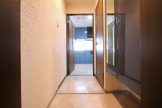 ホープ松屋町住吉の玄関