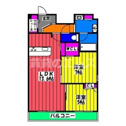 【間取り】 | グランデール博多の間取り