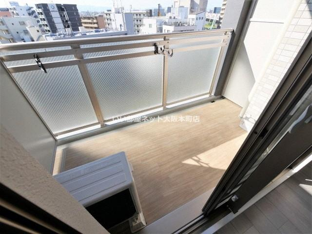 エスリード梅田グレイスのバルコニー