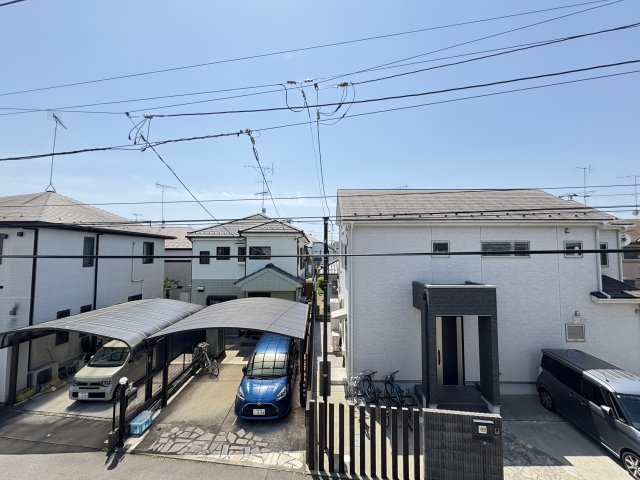 昭島市朝日町４丁目のアパートの展望