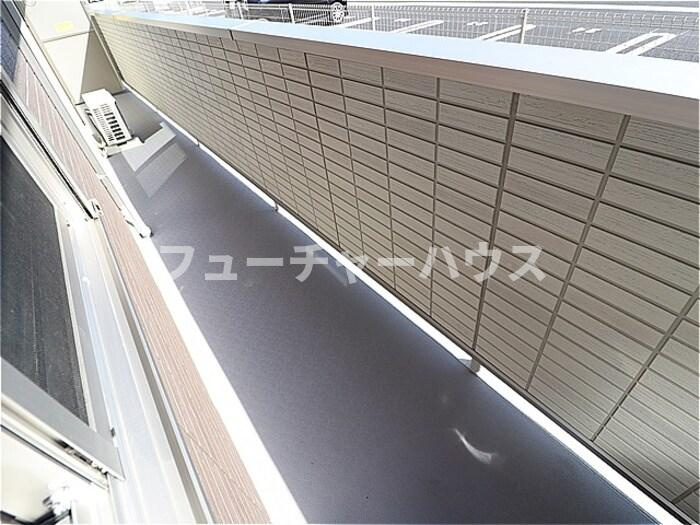リベラーレ新原のバルコニー