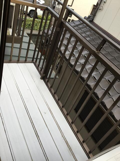カサフローラ鷺沼台のバルコニー