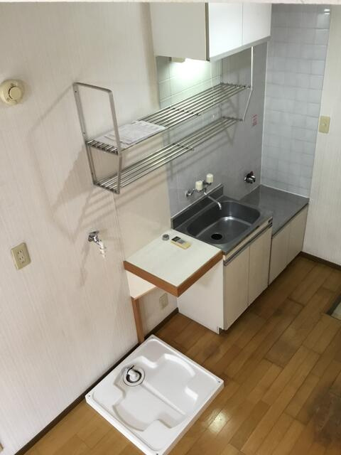 カサフローラ鷺沼台のキッチン|ロフトから