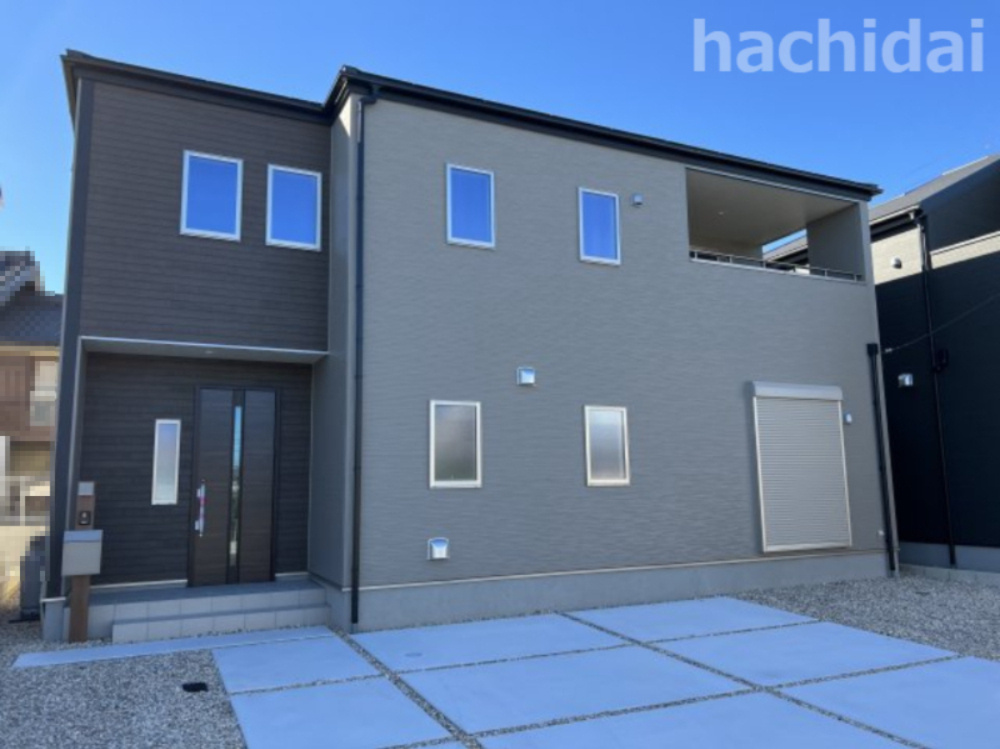 碧南市浜尾町4丁目第2　新築戸建　2号棟の外観|碧南市浜尾町4丁目第2新築戸建2号棟写真です。2023年7月撮影