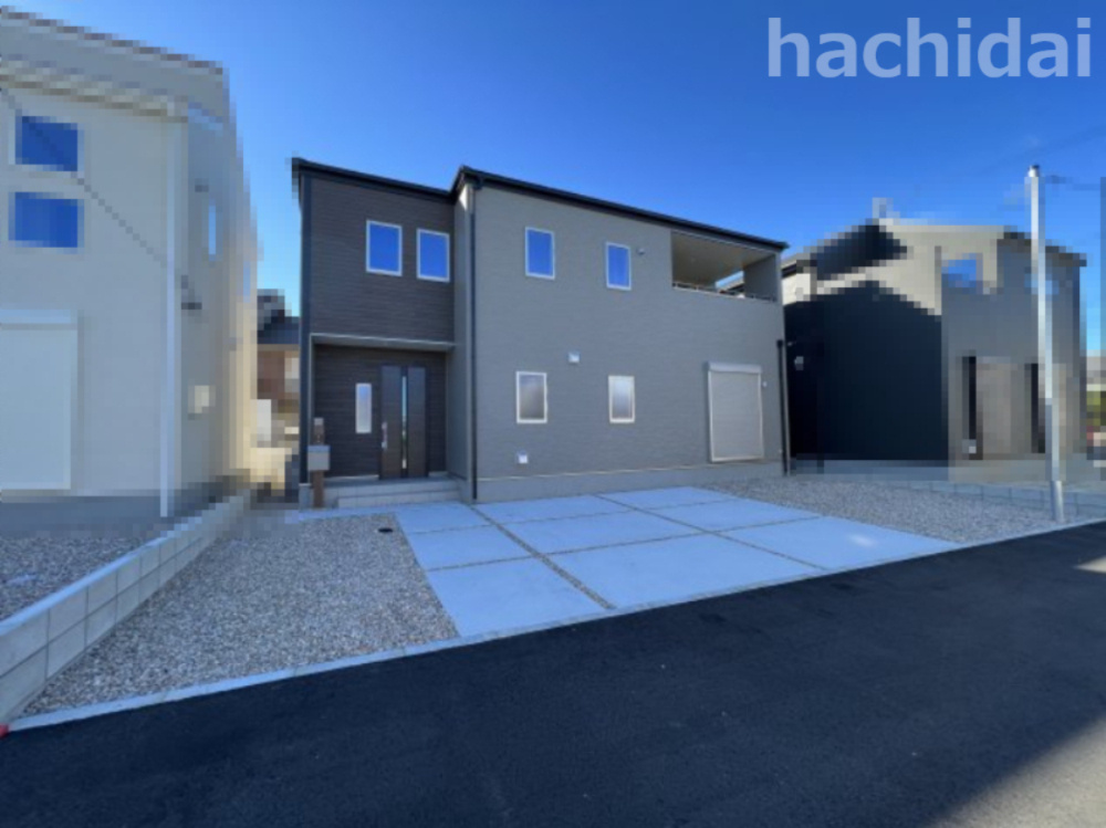 碧南市浜尾町4丁目第2　新築戸建　2号棟の外観|碧南市浜尾町4丁目第2新築戸建2号棟写真です。2023年6月撮影