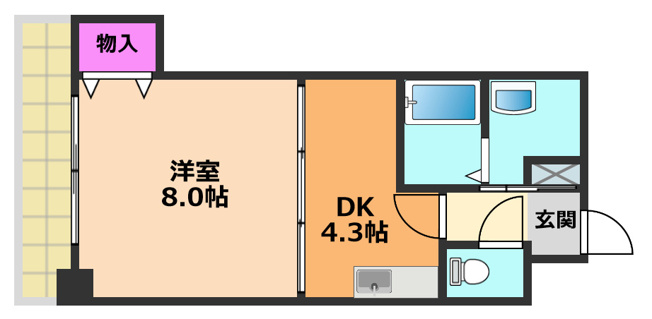 【間取り】 | MAEKAWA BLD